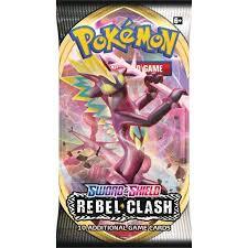 Pokemon Rebel Clash Booster Packs